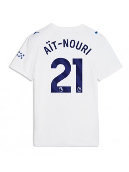 Ženski Nogometna dresi replika Manchester City Rayan Ait-Nouri #21 Tretji 2026-27 Kratek rokav Ženski Nogometna dresi replika Manchester City Rayan Ait-Nouri #21 Tretji 2026-27 Kratek rokav